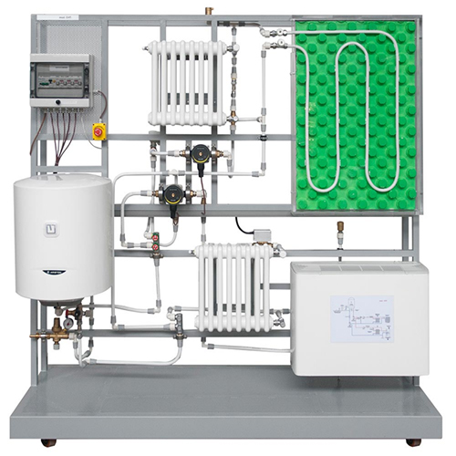 Módulo para el estudio de sistemas de calefacción en aplicaciones civiles Equipos de formación en refrigeración Equipos didácticos