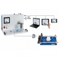 Unidade de fornecimento de trocador de calor Equipamento didático Equipamento de treinamento profissional Equipamento de laboratório térmico