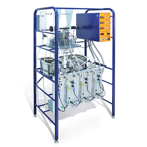 Unidade de Extração Sólida/Líquida MKII Equipamento Didático Equipamento de Treinamento Vocacional Equipamento de Laboratório de Mecânica dos Fluidos