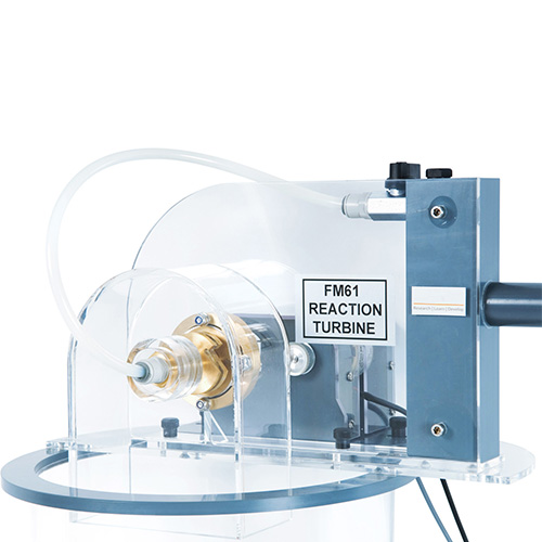 Équipement didactique pour turbine à réaction Équipement de formation professionnelle Équipement de laboratoire de mécanique des fluides