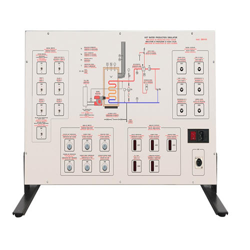 Simulator für die Warmwasserproduktion Kältetechnik Laborausrüstung Ausrüstung für die berufliche Ausbildung