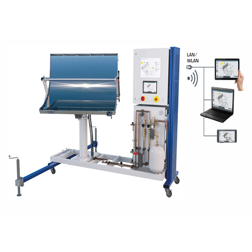 Parabolrinnenkollektor mit Solarnachführung Didaktische Ausrüstung Ausrüstung für die Berufsausbildung Ausrüstung für das Training im Bereich erneuerbare Energien