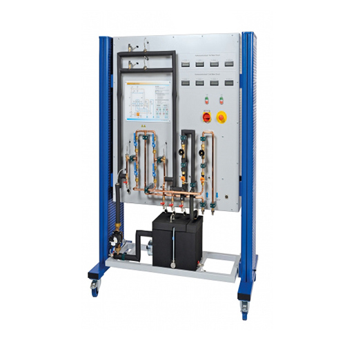 Transferencia de calor en el intercambiador de calor tubular Equipos didácticos Equipos de formación profesional Equipos de laboratorio térmico