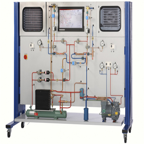 Controle de Capacidade e Falhas em Sistemas de Refrigeração Equipamentos Didáticos Equipamentos de Educação Profissional Equipamentos de Treinamento em Refrigeração