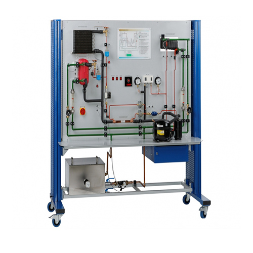 Heat Exchangers In The Refrigeration Circuit Didactic Equipment Vocational Training Equipment Refrigeration Training Equipment