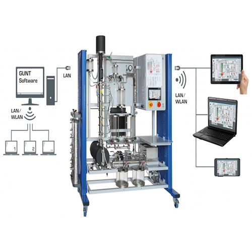 Retificação Contínua Equipamento Didático Equipamento de Treinamento Profissional Instrutor de Controle de Processos