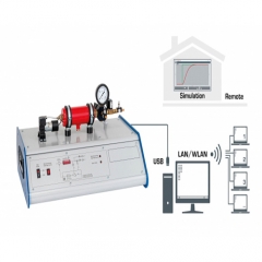 Training System Pressure Control, HSI Didactic Equipment Vocational Education Equipment Process Control Trainer