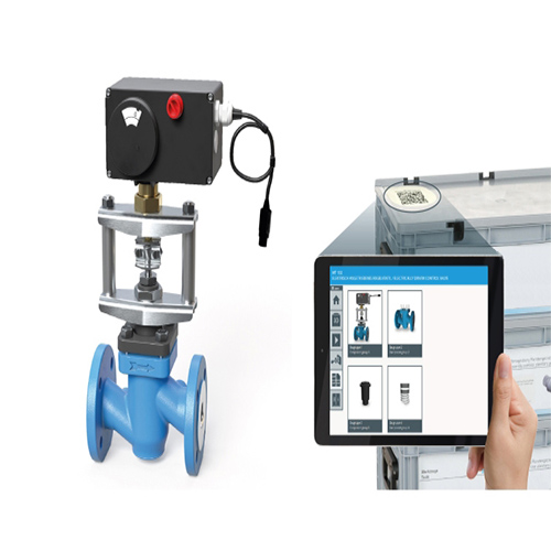 Ejercicio de montaje: Válvula de control accionada eléctricamente Equipo didáctico Equipo de educación vocacional Entrenador de control de procesos