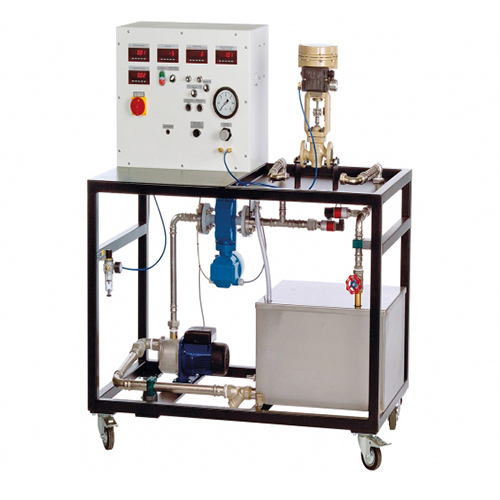 Test Stand For Control Valves Didactic Equipment Vocational Education Equipment Process Control Trainer