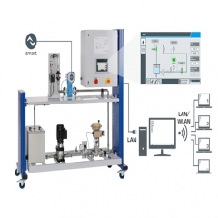 Flow Control Didactic Equipment Vocational Training Equipment Process Control Trainer