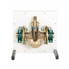 Cutaway Model: Three-Way Plug Valve Didactic Equipment Vocational Training Equipment Fluid Mechanics Lab Equipment