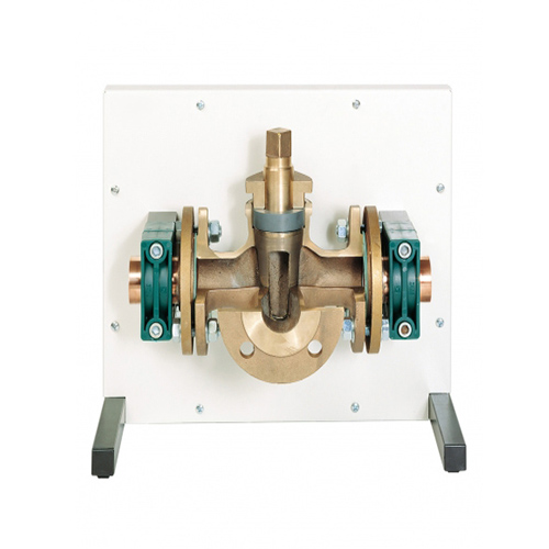 Modelo Cutaway: Válvula de Plugue de Três Vias Equipamento Didático Equipamento de Treinamento Vocacional Equipamento de Laboratório de Mecânica de Fluidos