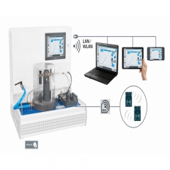 Equipos didácticos para la medición de fuerzas de chorro, equipos de formación profesional, equipos de laboratorio de mecánica de fluidos