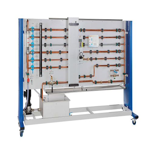 Perdas de Carga em Tubulações Equipamentos Didáticos Equipamentos de Formação Profissional Equipamentos de Laboratório de Mecânica dos Fluidos