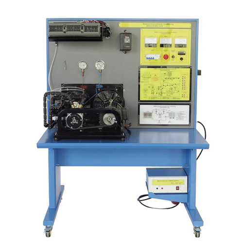 Advanced Automotive Air Conditioning (Demonstration Unit) Didactic Equipment Vocational Training Equipment Refrigeration Training Equipment