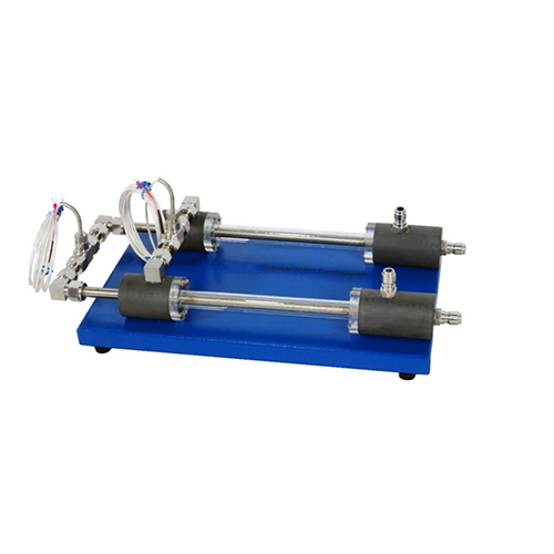 Trocador de Calor Tubular Equipamento Didático Equipamento de Treinamento Profissional Equipamento de Laboratório Térmico