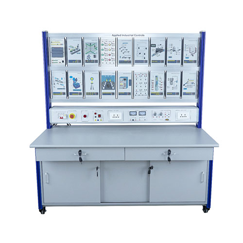 PLC Trainer Didactic Equipment Vocational Education Equipment Electrical Training Equipment