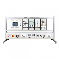 Kit de entrenamiento de PLC con simuladores Equipo didáctico Equipo de formación profesional Equipo de formación eléctrica