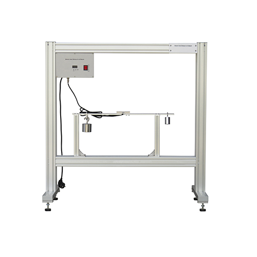 Tensão e tensão em uma viga Equipamento de ensino Equipamento de experimento mecânico