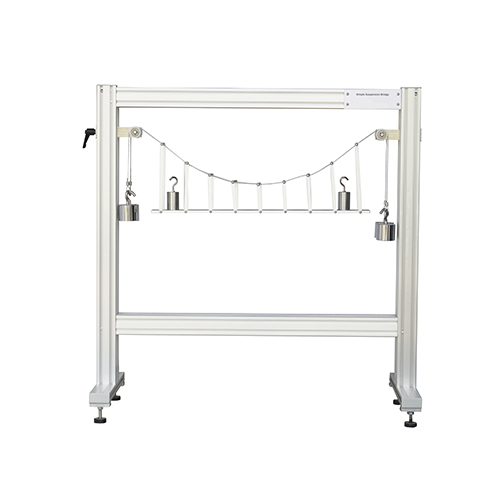 Equipamento Educacional de Ponte Suspensa Simples Equipamento de Treinamento Mecânico
