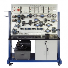 Banc d'essai électrohydraulique : matériel didactique, matériel de formation professionnelle, matériel de formation en mécatronique
