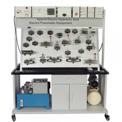 Hybrid Electro Hydraulic And Electro Pneumatic Equipment Didactic Equipment Vocational Training Equipment Mechatornics Training Equipment