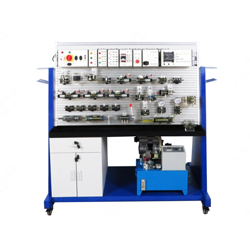 Banco de pruebas de entrenamiento neumático e hidráulico controlado por PLC Equipos didácticos Equipos de formación profesional Equipos de formación mecatrónica