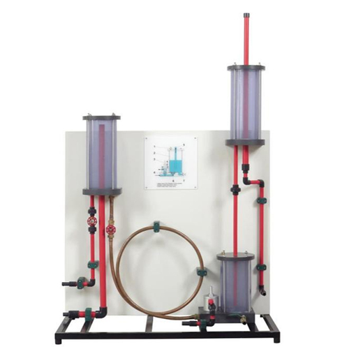 Hydraulic Ram – Pumping Using Water Hammer Didactic Equipment Vocational Training Equipment Fluid Lab Equipment