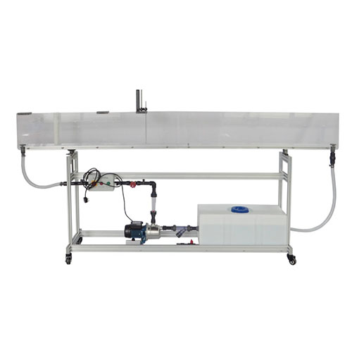 Open Channel Distribution and Measuring Devices 2.5Meter Flow Channel Teaching Equipment Educational Fluids Engineering Experiment Equipment