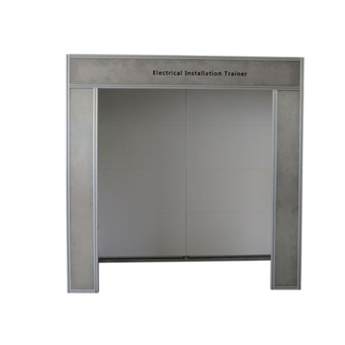 Equipamento de treinamento de habilidades de manutenção elétrica Equipamento didático Instrutor de treinamento de automação de edifícios