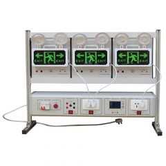 Emergency Lighting System Trainer Teaching Equipment Educational Building Automation Training Equipment