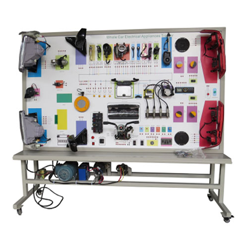 Equipamento didático para treinamento em elétrica automotiva completa, equipamento para treinamento profissional, equipamento para treinamento automotivo.