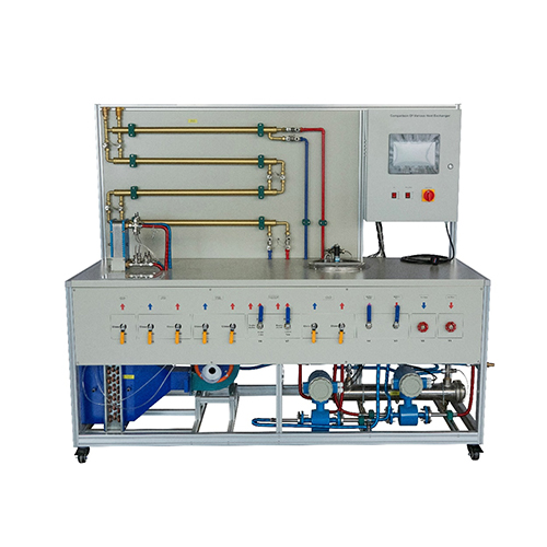 Comparação de vários sistemas de treinamento de trocadores de calor Equipamento educacional Equipamento de treinamento de transferência de calor