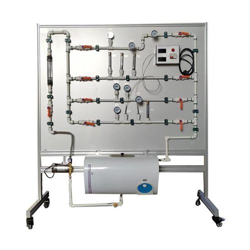 Painel de treinamento para medição de temperatura, equipamento didático, equipamento para educação profissional, equipamento para laboratório térmico.