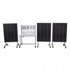 Interactive System On The Basics Of Photovoltaic Technology Vocational Training Equipment Didactic Renewable Training System
