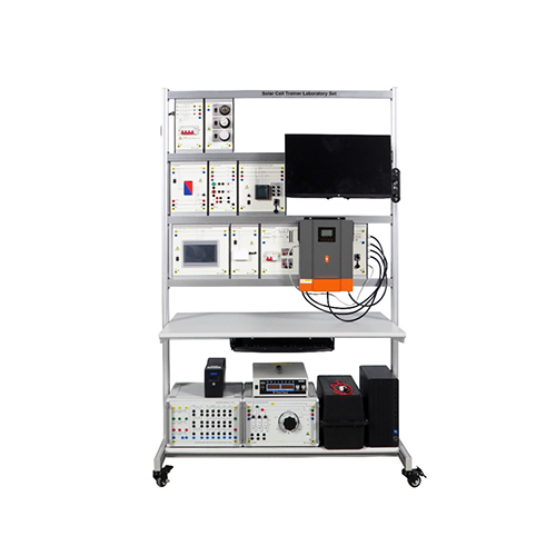 Solar Cell Trainer Laboratory Set Didactic Equipment Vocational Education Equipment Renewable Training Equipment