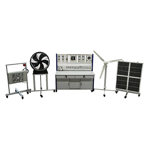 Kit de Formação em Geração de Eletricidade com Energia Fotovoltaica e Eólica - Equipamento Didático para o Ensino Profissional - Equipamento para Formação em Energias Renováveis