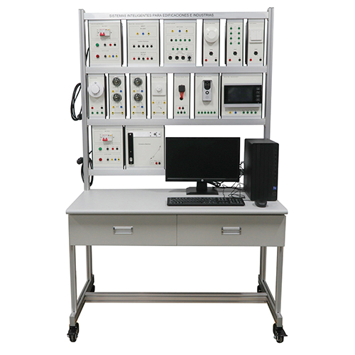 Sistemas Inteligentes em Edifícios e Indústrias, Equipamentos Didácticos, Equipamentos para Formação Profissional, Equipamentos para Formação em Edifícios