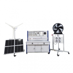 Didactic System for Energy Training Solar and Wind Hybrid Didactic Equipment Vocational Education Equipment Renewable Training Equipment