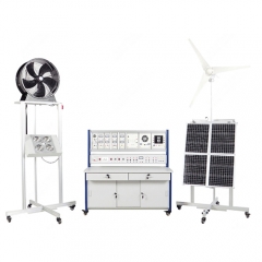 Solar and Wind Trainer Didactic Equipment Vocational Education Equipment Renewable Training Equipment