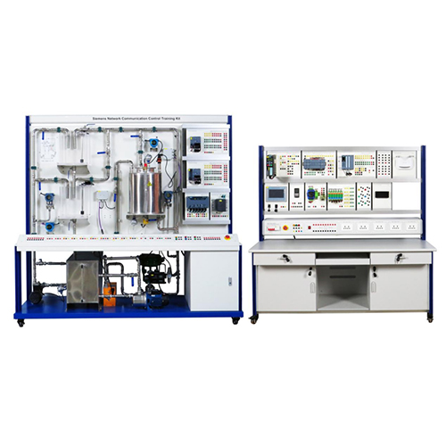 Kit de treinamento em controle de comunicação em rede Siemens, equipamento didático, equipamento para educação profissional, treinador de controle de processos.