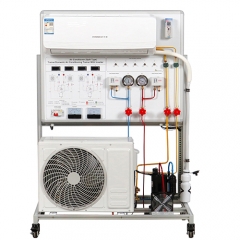 Тренажер для обучения работе с кондиционерами (сплит-системы)/Учебный тренажер для бытовых кондиционеров с инвертором. Дидактическое оборудование. Оборудование для профессионального обучения. Оборудование для обучения работе с холодильным оборудованием.