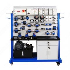 Basic Hydraulics Trainer Didactic Equipment Vocational Education Equipment Mechatronics Training Equipment