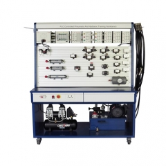 PLC制御 空圧・油圧式トレーニングワークベンチ 教育機器 職業教育機器 メカトロニクストレーニング機器
