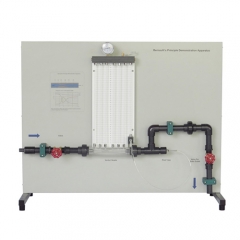 Aparato de demostración del principio de Bernoulli, equipo didáctico, equipo de formación profesional, equipo de laboratorio de fluidos