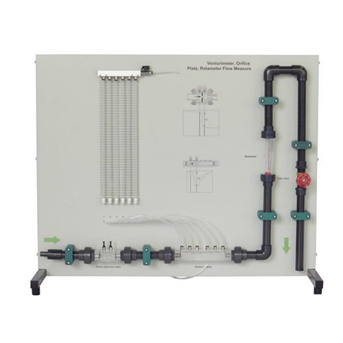 Venturímetro, Placa de Orifício, Rotâmetro para Medição de Caudal - Equipamento Didáctico, Equipamento para Formação Profissional, Equipamento para Laboratório de Fluidos