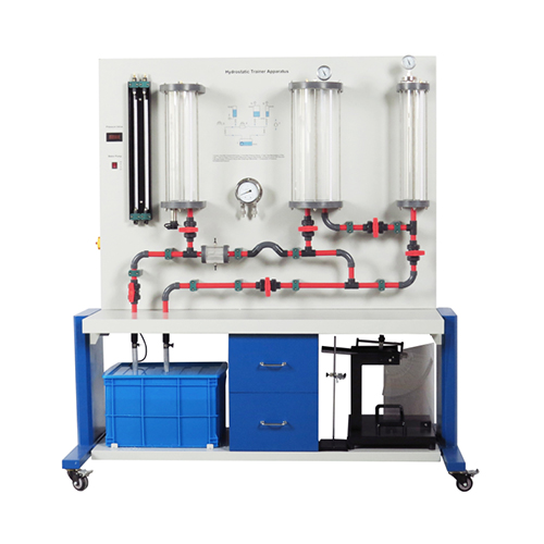 Aparelho de Treino Hidrostático, Equipamento Didáctico, Equipamento para Formação Profissional, Equipamento para Laboratório de Fluidos