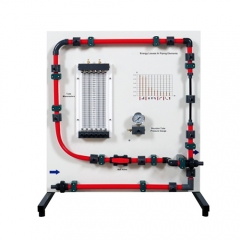配管要素におけるエネルギー損失 教育機器 職業訓練機器 流体実験装置