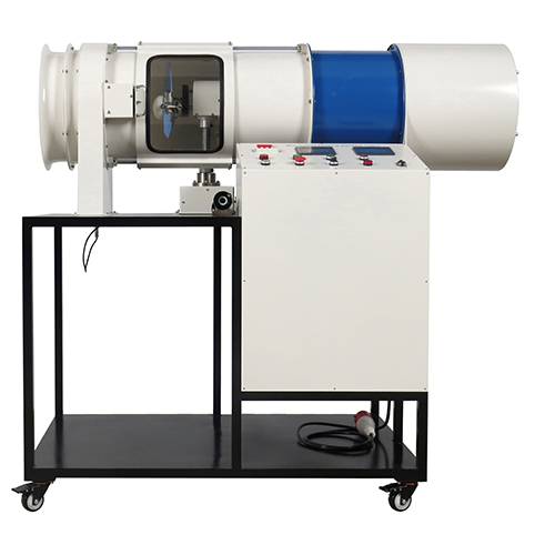 Equipamento didático para treino de inclinação de cubo elétrico de turbina eólica, equipamento para educação profissional, equipamento para formação em energias renováveis.