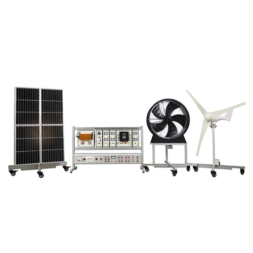 Equipamento de treinamento para geração de energia eólica e solar Equipamento educacional Treinamento profissional Sistema de treinamento solar e eólico